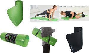 SCHILDKRÖT Fitnessmatte, 15 mm, grün aus starkem, rutschfestem Syntetikkautschuk, - 1 Stück (960051)