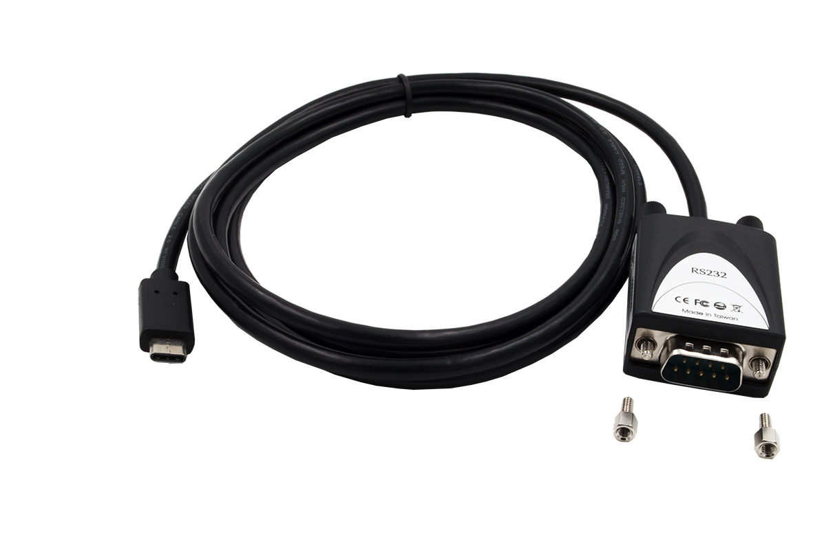 EXSYS EX-2311-2IS Serieller Adapter USB-C auf RS-232 DB-9 1,8 m Schwarz