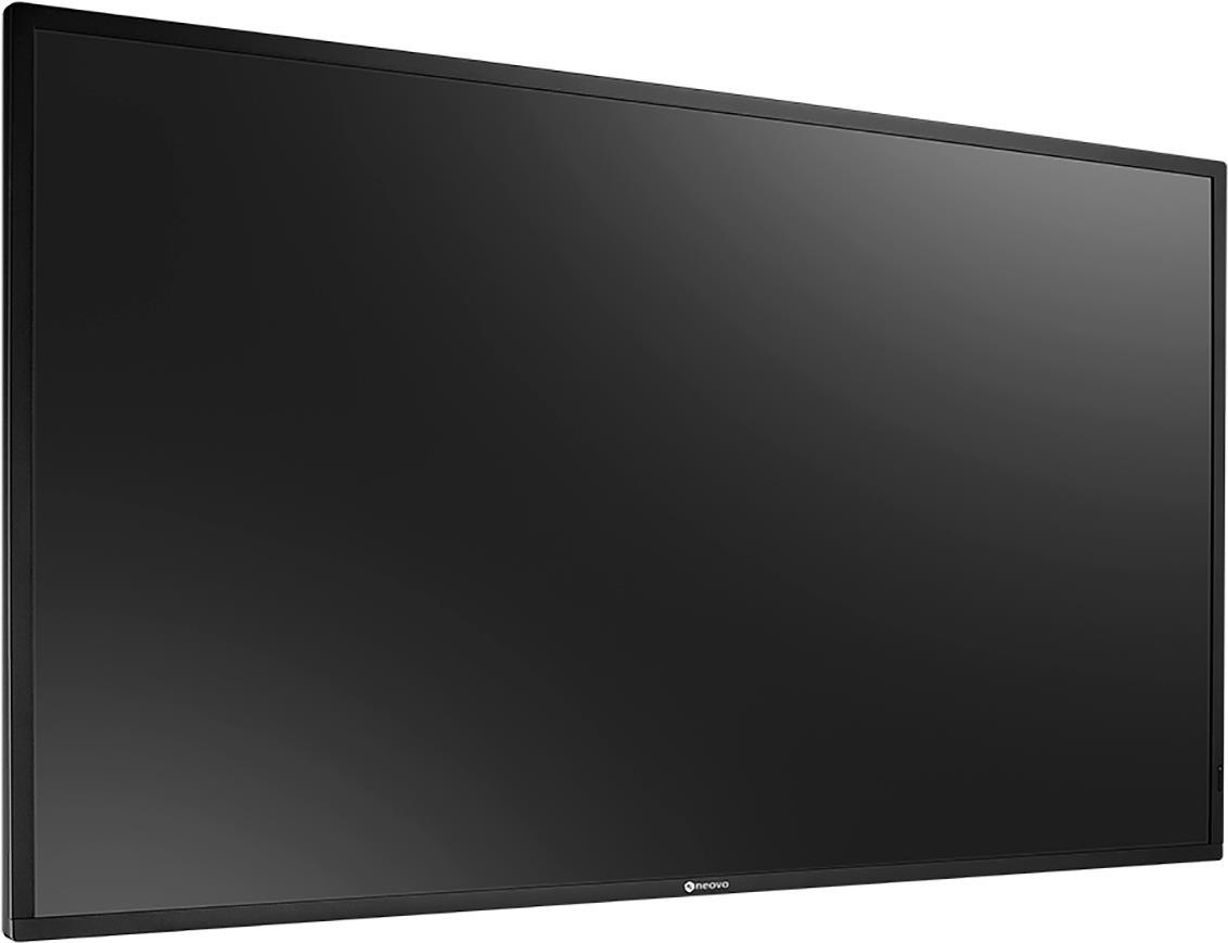 AG Neovo PD-55Q Digital Signage Display 54,6" 4K Ultra HD 700 cd/m² 24/7 Schwarz