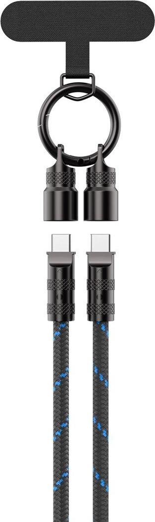 Havit CB6340 - Ladekabel, 1,2 m (schwarz/blau) (CB6340 1.2M)