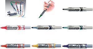 Pentel Maxiflo MWL5M Whiteboard-Marker Gelb