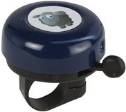 FISCHER Fahrradlenker-Klingel Kinder-Motiv, sortiert Glockengehäuse mit 80 mm Durchmesser, mit Halterung, - 1 Stück (85802)