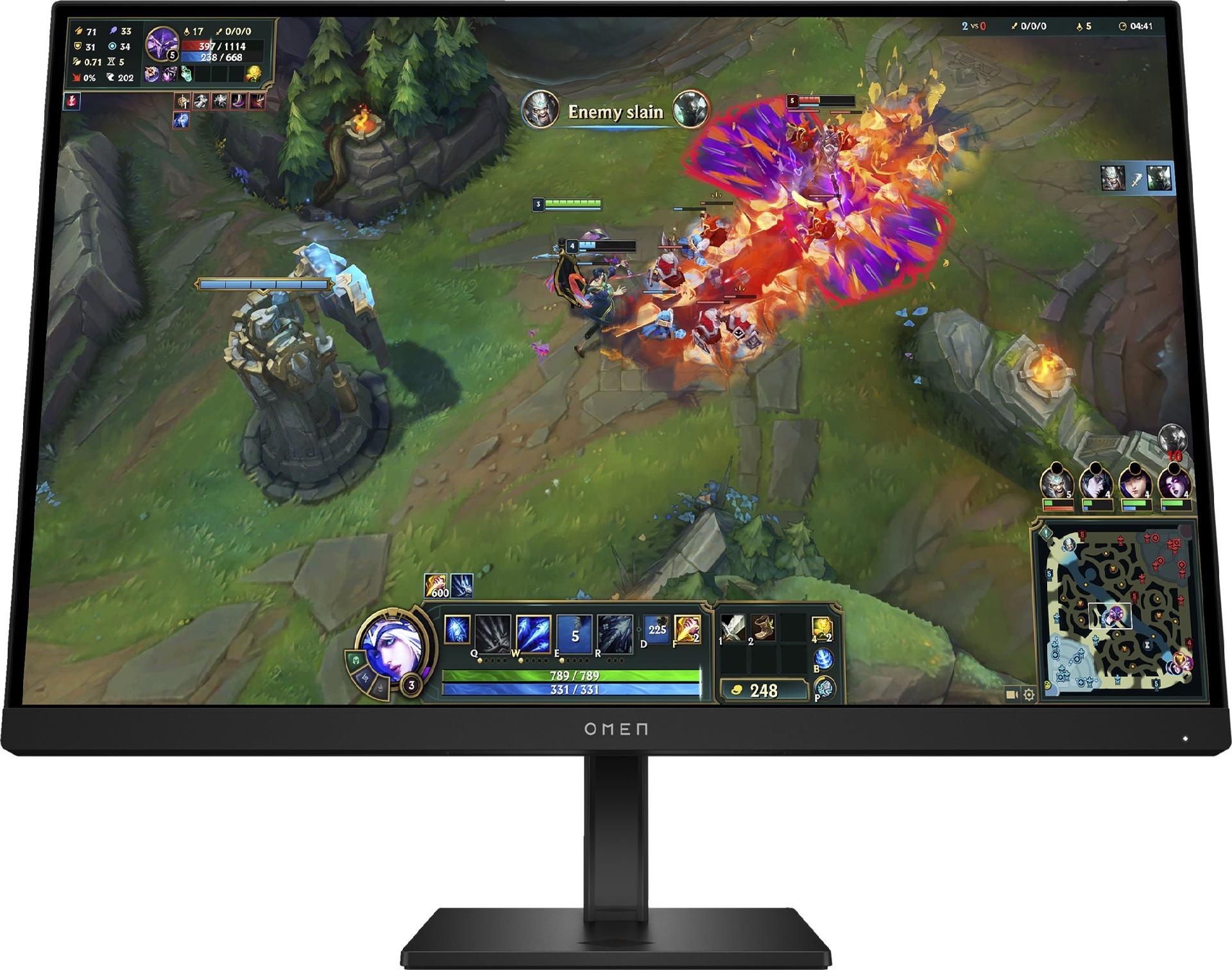 HP OMEN 27q G2 27" QHD IPS 180 Hz Gaming Monitor Schwarz