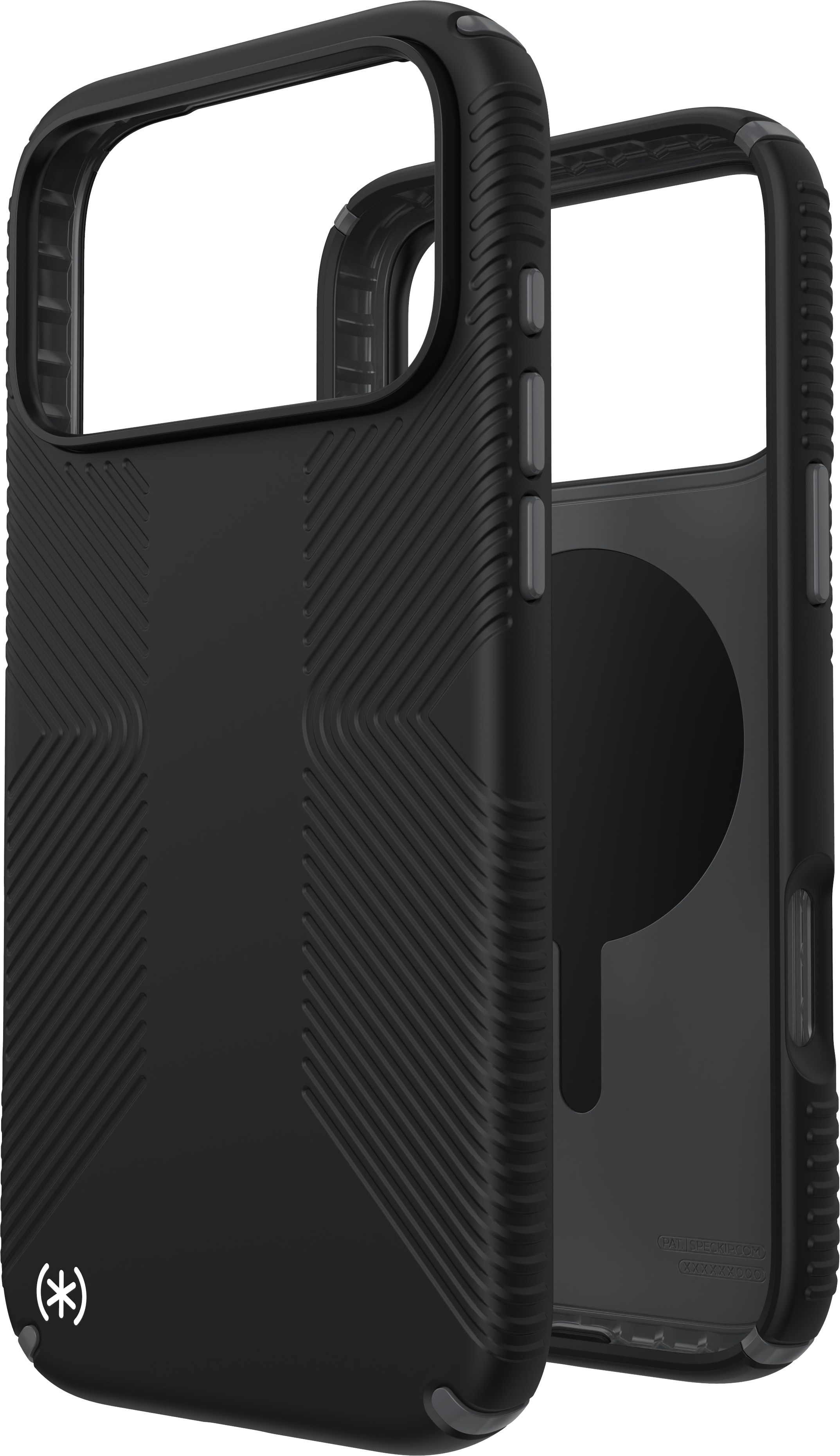 Speck Presidio2 Grip Handyhülle für iPhone 17 Pro Max 6,9" Schwarz/Grau/Weiß