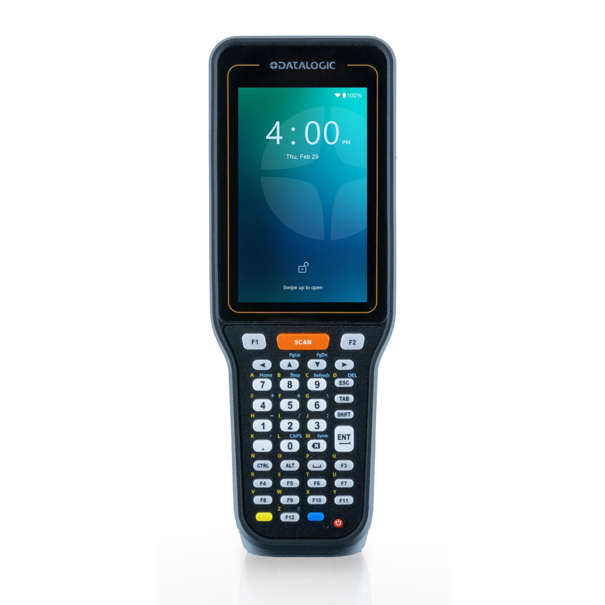 Datalogic Skorpio X40-X45 Mobiles Datenerfassungsgerät 4" 2D Long Range 6 GB RAM 128 GB Android Pistolengriff Grün