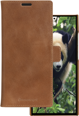 dbramante1928 Lynge Folio-Hülle Galaxy S23 Ultra Leder Tan