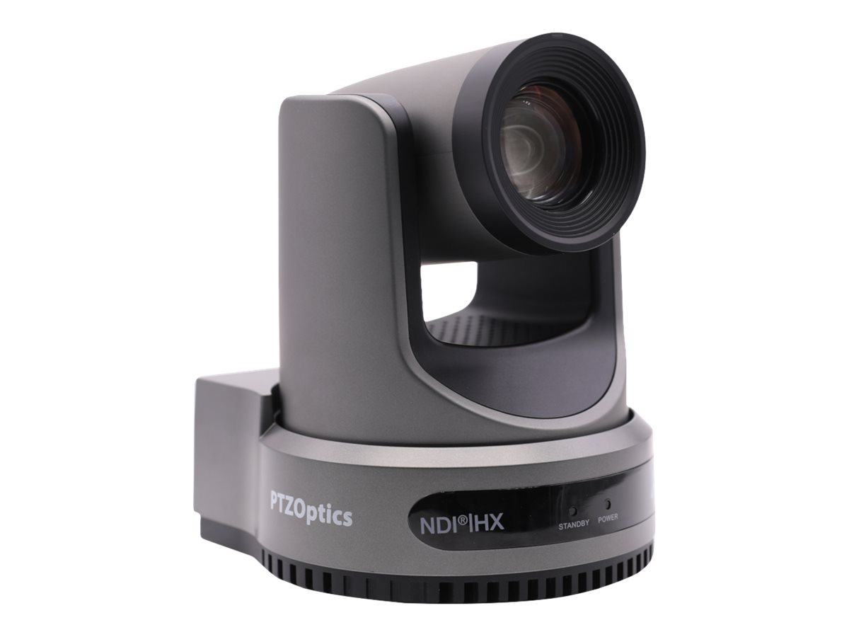 PTZOptics Move 4K 30X Turret IP-Sicherheitskamera 3840 x 2160 Innen & Außen Grau