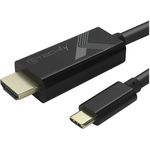 USB-C-Adapter-To-HDMI-5m-schwarz Hersteller: Techly (IADAP-USBC-HDMI5TY)