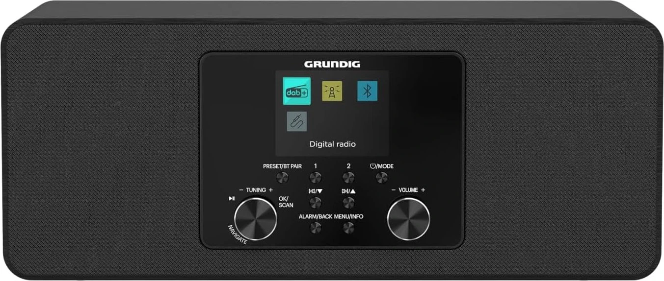 Grundig DAB+ Tischradio RDS,BT DTR 4600 2.0 DAB+ (GTR1220)