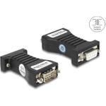 Delock Isolator RS-232 D-Sub 9 Buchse zu 9 Stecker RXD TXD DTR RTS (64314)