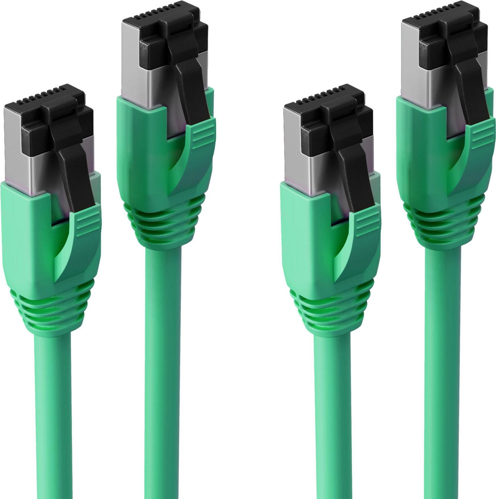 S/CONN maximum connectivity ®-BASIC-S--Patchkabel cat. 8.1 F/FTP PIMF LSZH grün 7,5m--VE2 (SC08-41063-2)