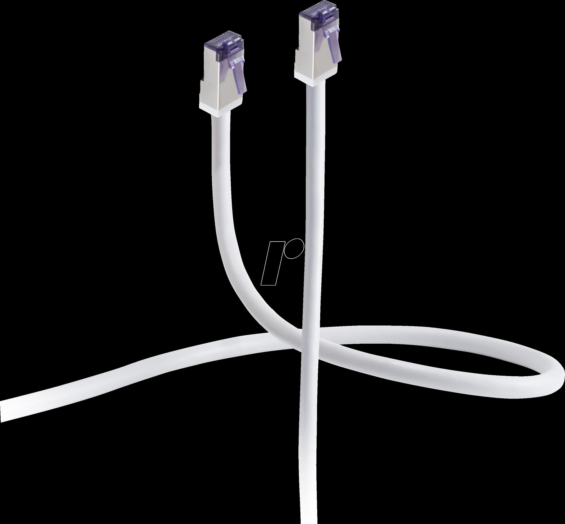 Flexline FL31-28090 Netzwerkkabel 20 m Cat6a S/FTP (S-STP) Grau, Violett