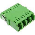InLine LWL Kupplung Quad LC/LC singlemode gruen Keramik-Huelse (89989I)