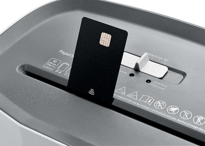 Dahle PaperSAFE 140 Aktenvernichter Kreuzschnitt 10 Blatt Schwarz, Grau