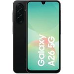 Samsung Galaxy A26 5G 128GB, 6GB RAM, Black (SM-A266BZKBEUB)