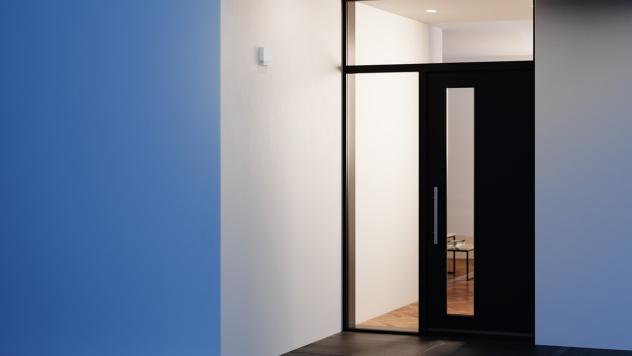 Steinel MD IR D180 COM1 PIR-Bewegungsmelder 180° Bluetooth IP54 Weiß