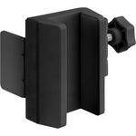 InLine® Tischbein-Klemme für Steckdosenleiste, Schraubklemme, schwarz (23197B)