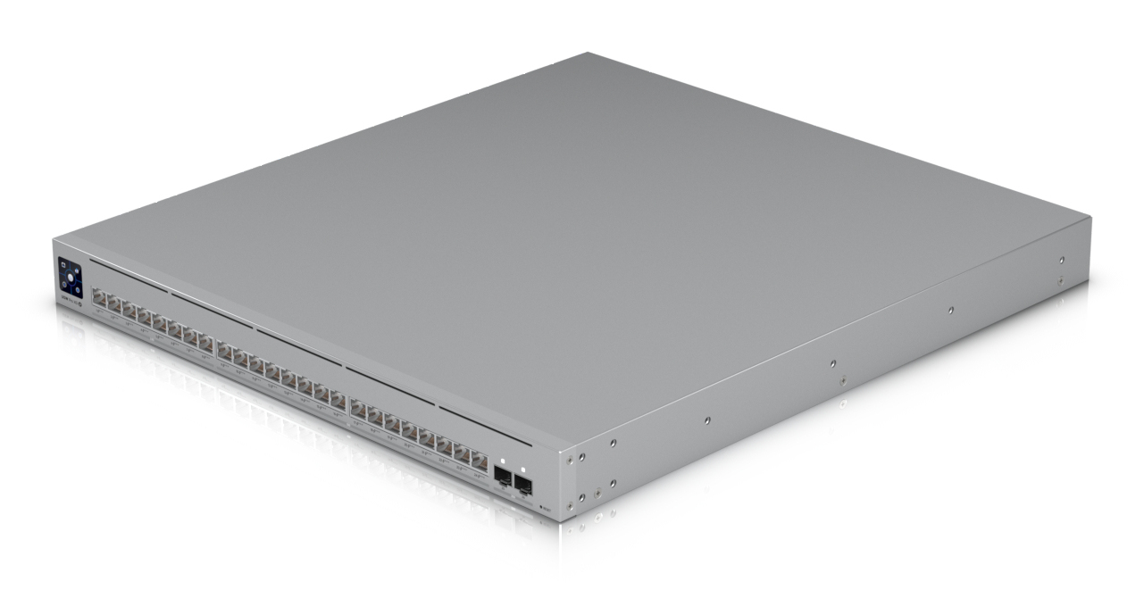 Ubiquiti UniFi Switch Pro XG 24 PoE - L3 Managed Switch - 24 Ports - Silber
