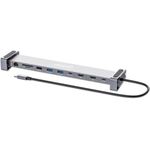 Manhattan 10-in-1 4K USB-C PD Dockingstation 2xHDMI (190398)