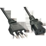 Lindy Stromkabel CEI 23-50 (M) bis IEC 60320 C13 (30415)