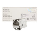 METZ CONNECT E-DAT modul Keystone Cat.6A Jack 180°, 12er VPE (130910KZ)