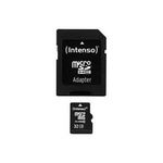 Intenso Flash-Speicherkarte (microSDHC/SD-Adapter inbegriffen) (3413480)