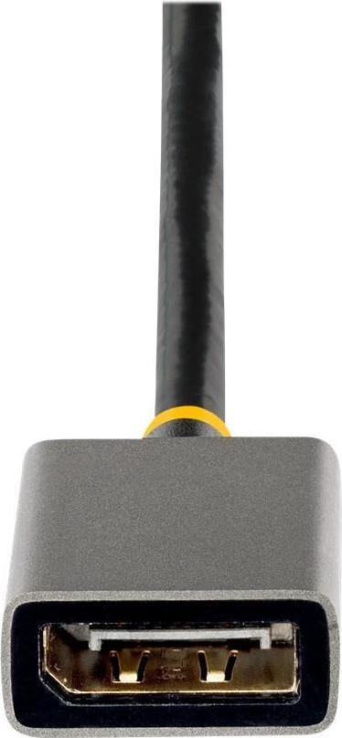 StarTech.com 1ft (30cm) HDMI to DisplayPort Adapter, Active 4K 60Hz HDMI Source to DP Monitor Adapter Cable, USB Bus Powered, HDMI 2.0 to DisplayPort Converter for Laptops/PC (128-HDMI-DISPLAYPORT)