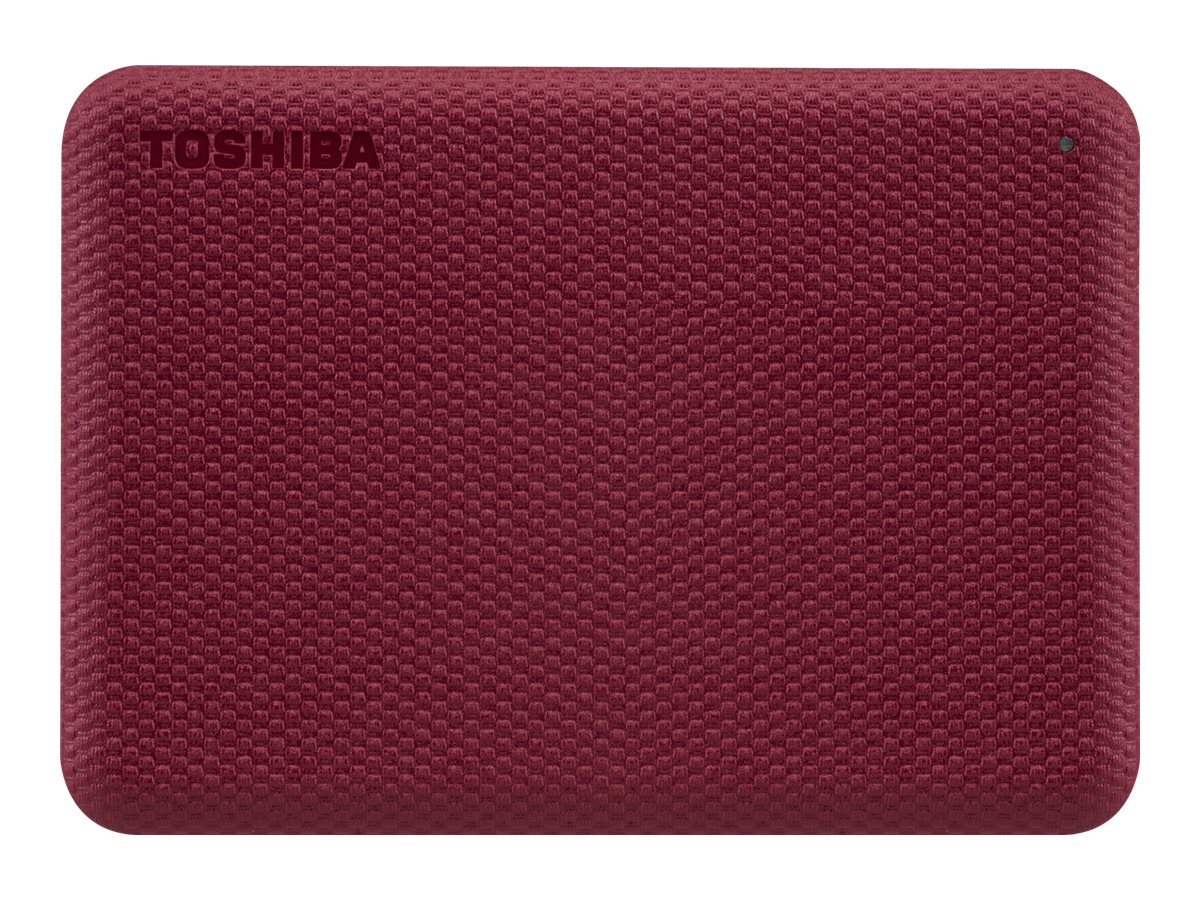 Toshiba Canvio Advance 1 TB Externe Festplatte 2,5" USB 3.2 Gen 1 Rot