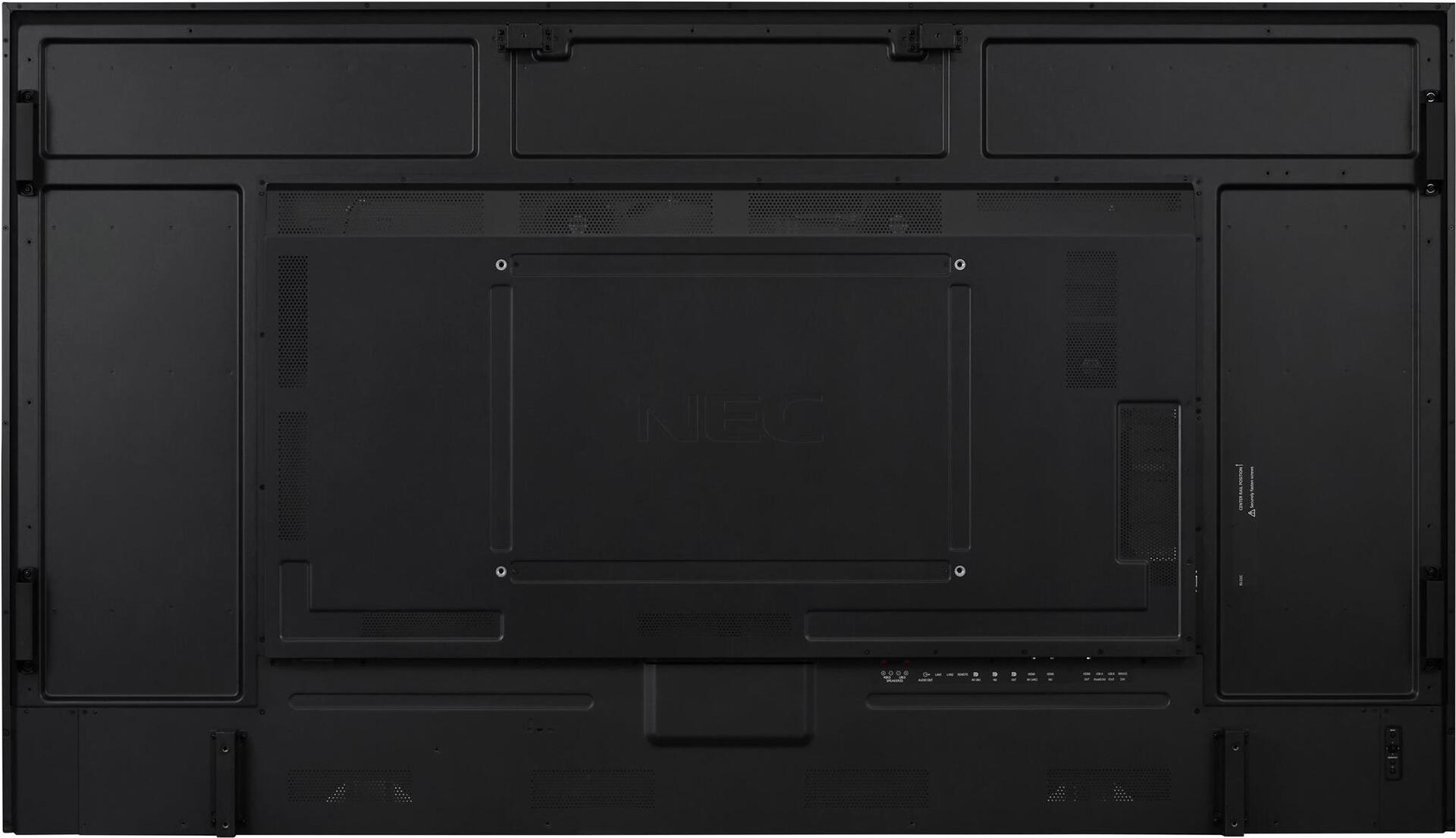 NEC MultiSync M861 Digital Signage Display 86" 4K UHD 24/7 500 cd/m² Schwarz