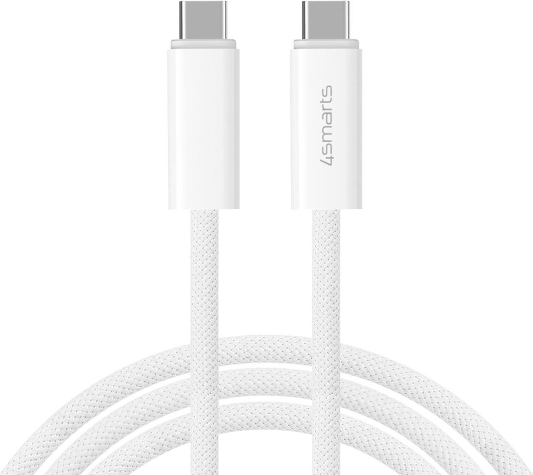 4smarts PremiumCord USB-C Kabel 1.5 m 10 Gbit/s 240 W Weiß