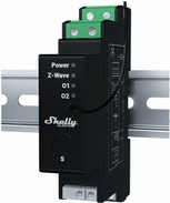 Shelly · Hutschiene·""Wave Pro Shutter""· Relais· Rollladenaktor· Z-Wave (Shelly_W_Pro_Shutter)