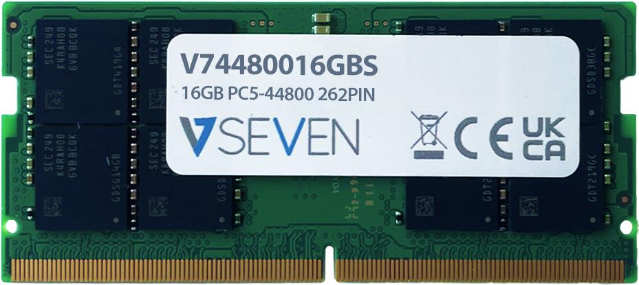 V7 V74480016GBS Speichermodul 16 GB 1 x 16 GB DDR5 5600 MHz (V74480016GBS)
