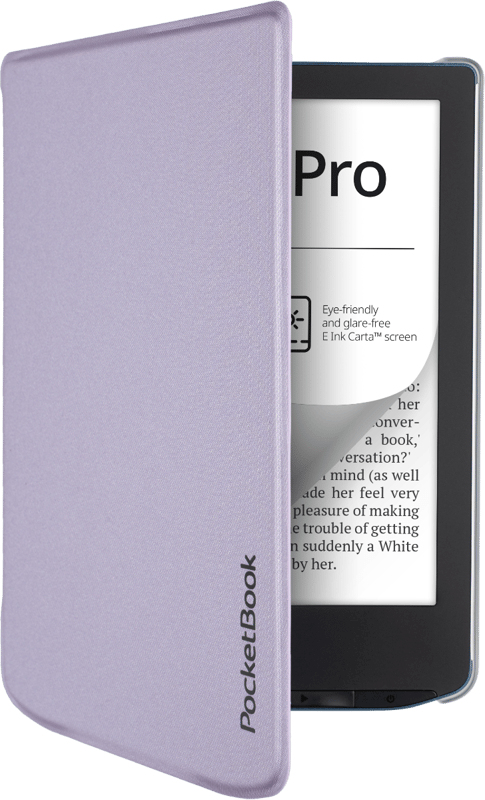 PocketBook Shell Cover Transparent Schutzhülle für 6" e-Reader Light Purple