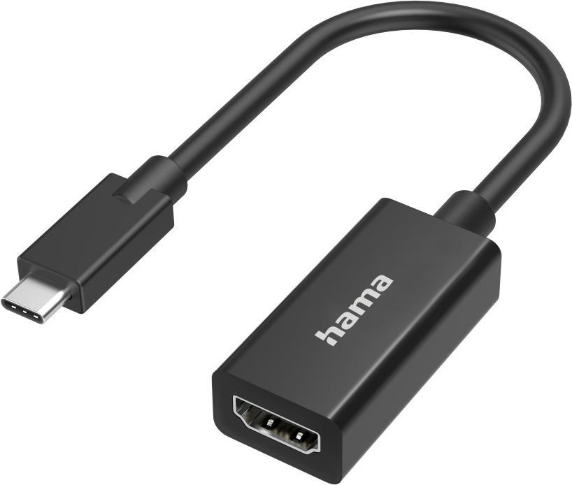 Hama Classic Line Video-Adapter, USB-C-Stecker - HDMI™-Buchse, Ultra-HD 4K (00300087)
