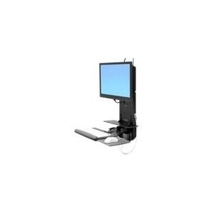 Ergotron StyleView Sit-Stand Vertical Lift, Patient Room (61-080-085)