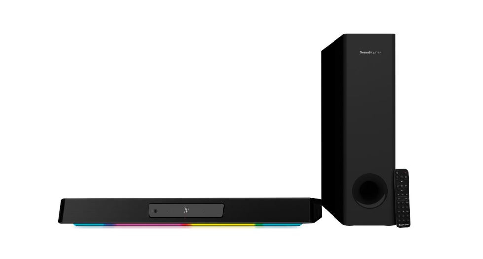 Creative Sound Blaster Katana V2X 2.1 Soundbar 180 W Bluetooth Schwarz