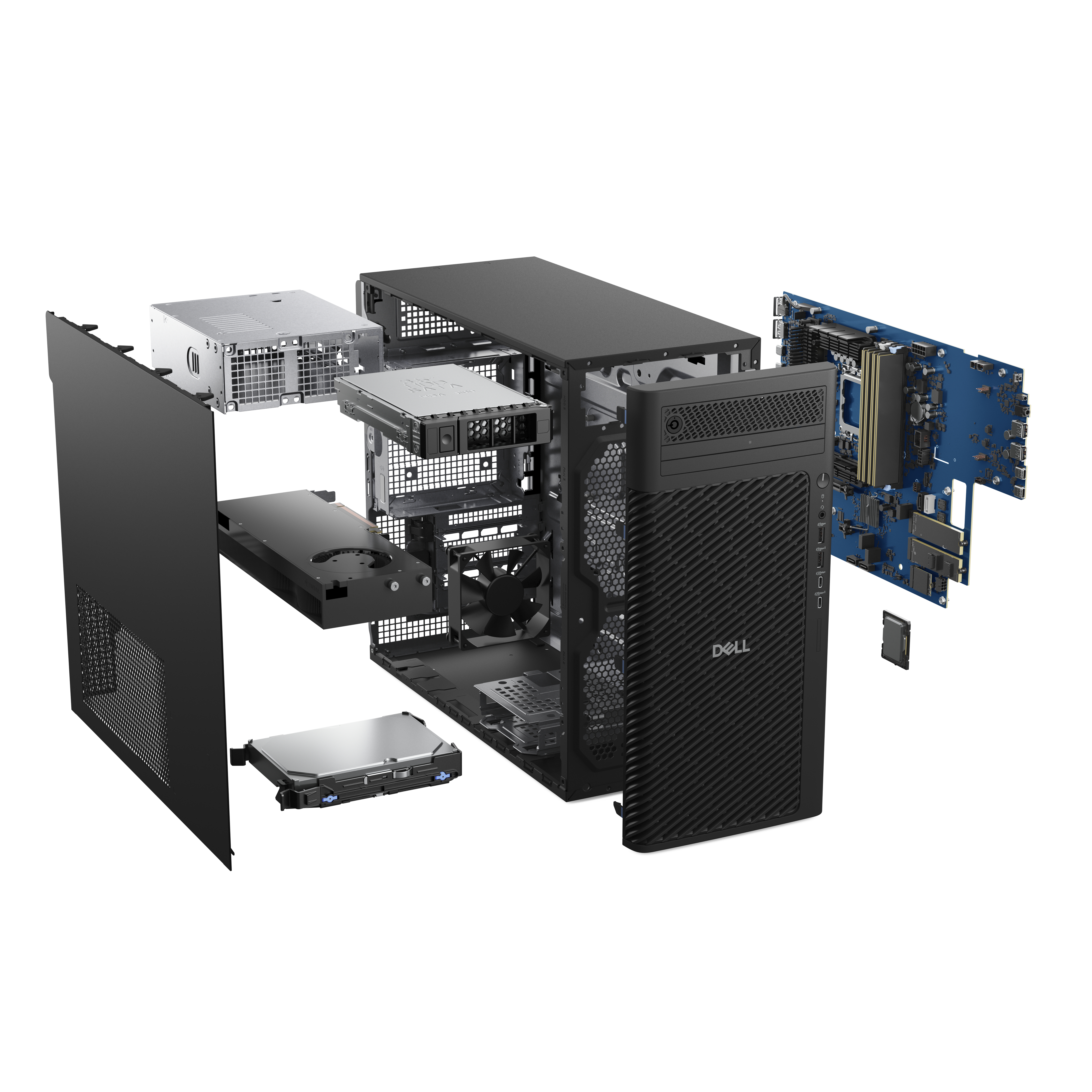 Dell Pro Max FCT2250 T2 Intel Core Ultra 9 285K 64 GB RAM 1 TB SSD NVIDIA RTX 4000 Ada Schwarz