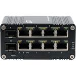 EXSYS GmbH Mini 8+2-Port Industrial Gigabit Switch, Web-Managed (EX-62035M-SFP)