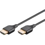 Goobay Slim Ultra High-Speed HDMI -Kabel mit Ethernet - 8K/60Hz (75299)