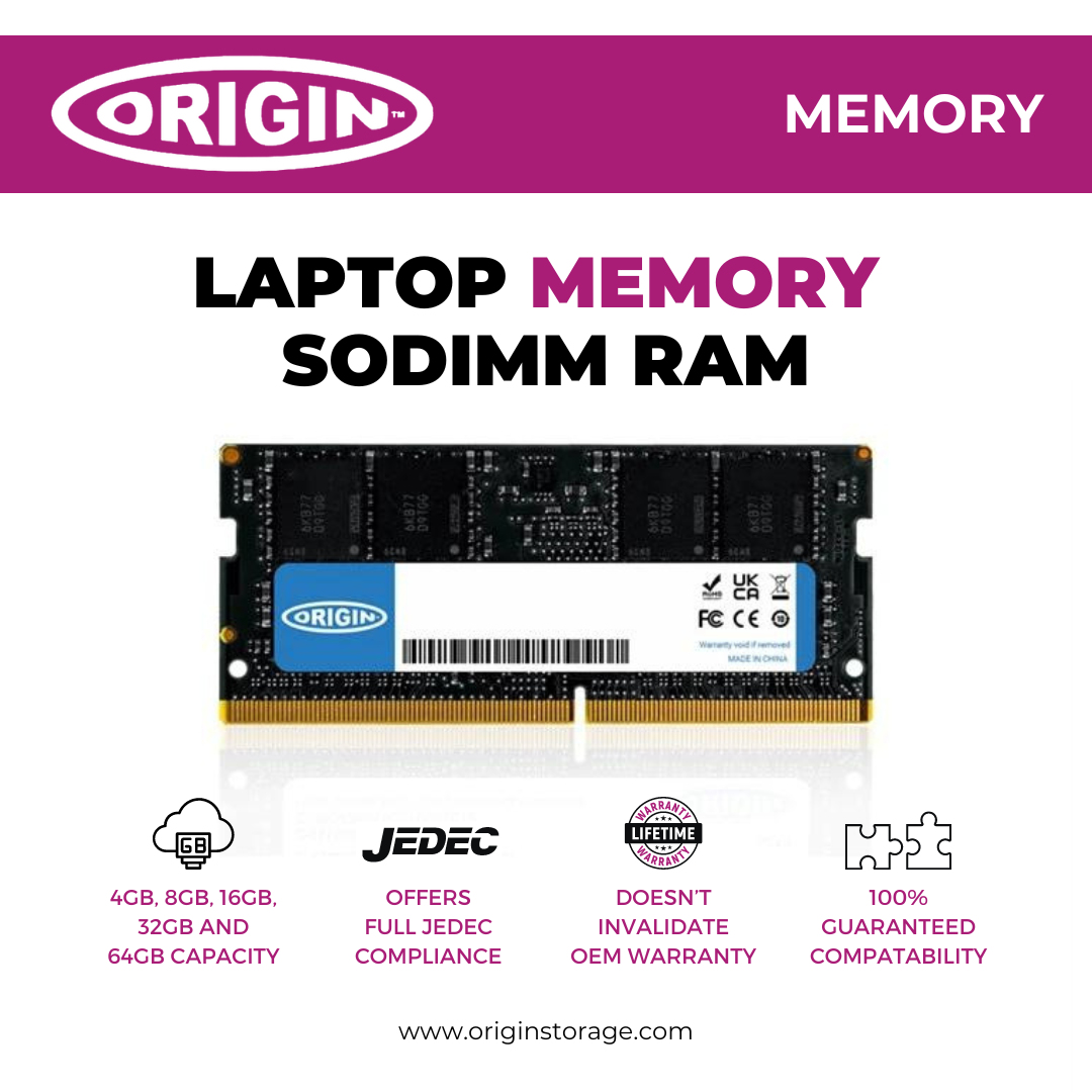 Origin Storage 8 GB DDR4-3200 RAM 260-Pin SO-DIMM CL22 1.2V