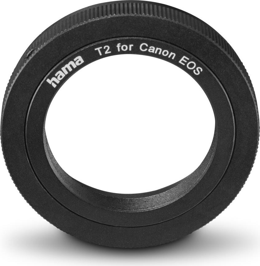 Hama Objektiv- Adapter mit T2 Anschluss für Canon EOS Kameras (00030710)