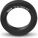 Hama Objektiv- Adapter mit T2 Anschluss für Canon EOS Kameras (00030710)