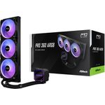ASRock CPC Pro 360 ARGB 90-APRA36-BAAGA6 CPU-Wasserkühler – 360?mm – ARGB – Triple-Fan – Schwarz
