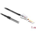 Delock Temperaturfühler-Kabel mit RJ45 Stecker DS18B20 1 m (91384)