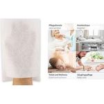 HYGOSTAR unisex Waschhandschuhe SOFT weiß Größe Einheitsgröße 50 St. (5340)