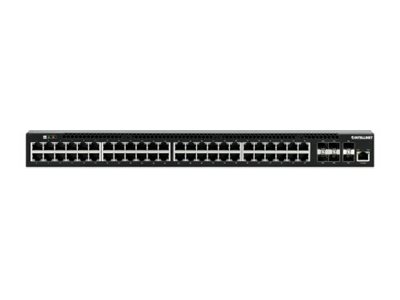 Intellinet 54-Port PoE+ L3 Managed Switch 6x10GbE 850W Schwarz
