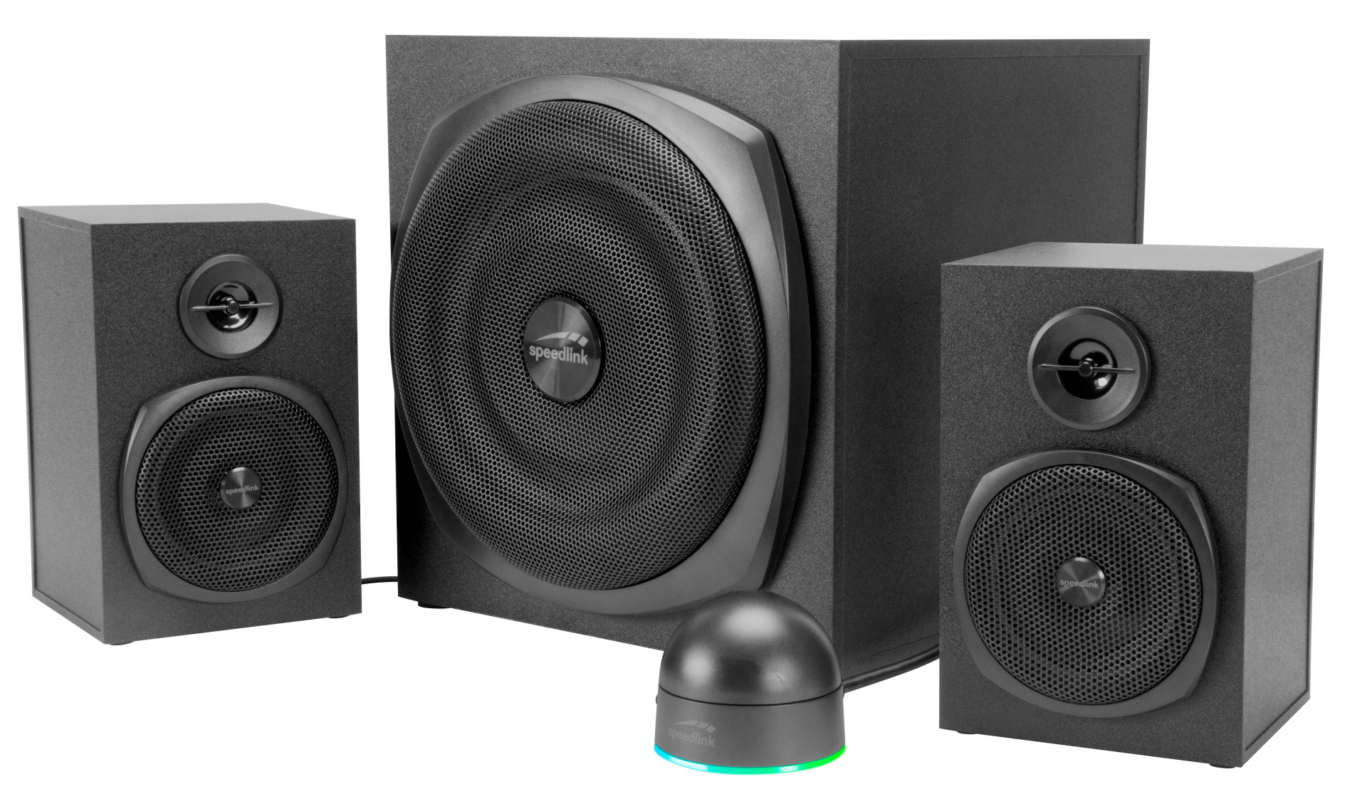 SPEEDLINK GRAVITY LT 2.1 2.1-Kanal Lautsprecherset 40 W Schwarz
