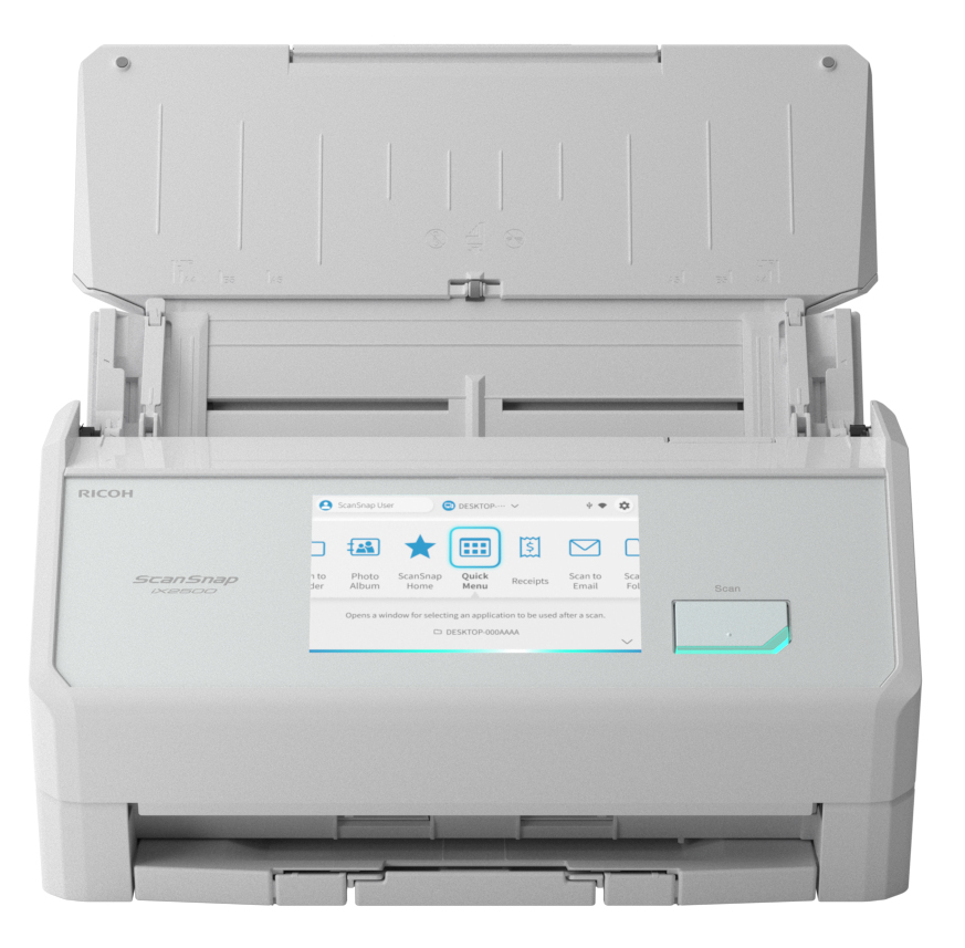 Ricoh ScanSnap iX2500 Dokumentenscanner 600 dpi 45 S./Min Duplex Wi-Fi/Bluetooth Weiß