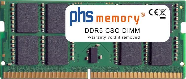 PHS-memory 32GB RAM Speicher kompatibel mit Asus ExpertBook B3405CCA-LY2095X DDR5 CSODIMM 6400MHz PC5-51200S (SP611454)