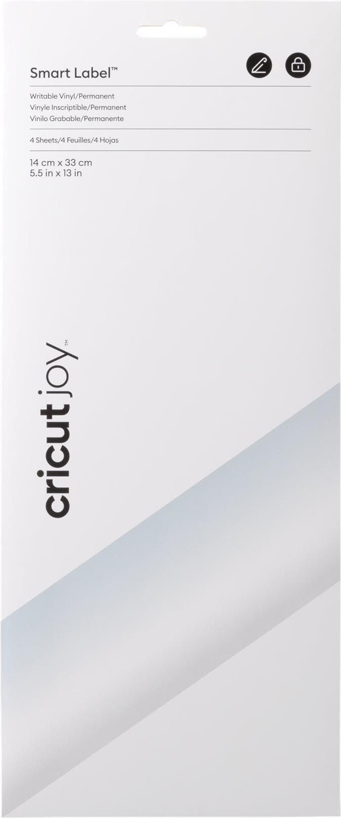 Cricut Joy™ Smart Label™ 4er Folie Transparent (2009444)